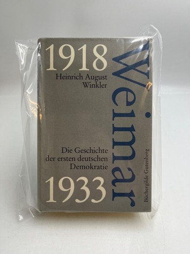Weimar 1918 1933 - 1933:, die